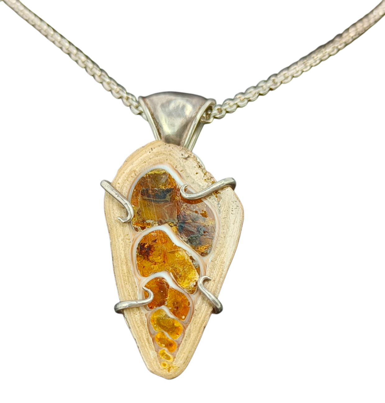 Fossil Hängsmycke