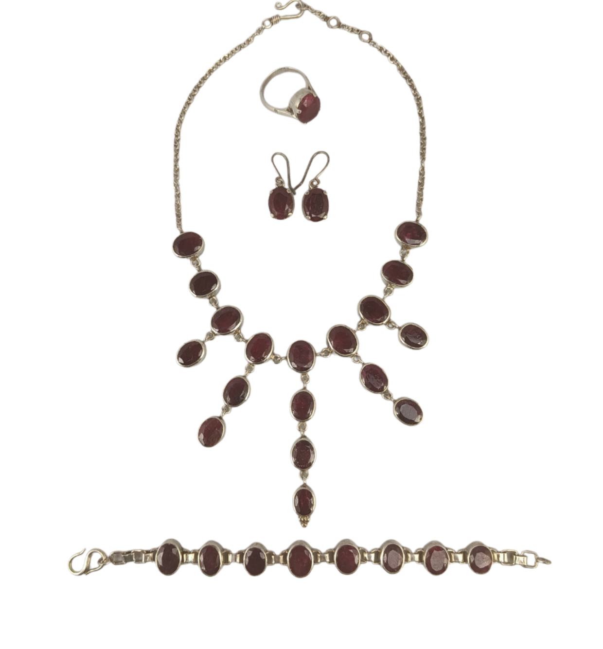 Rubiner Silver set